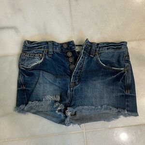 Free people shorts size 25